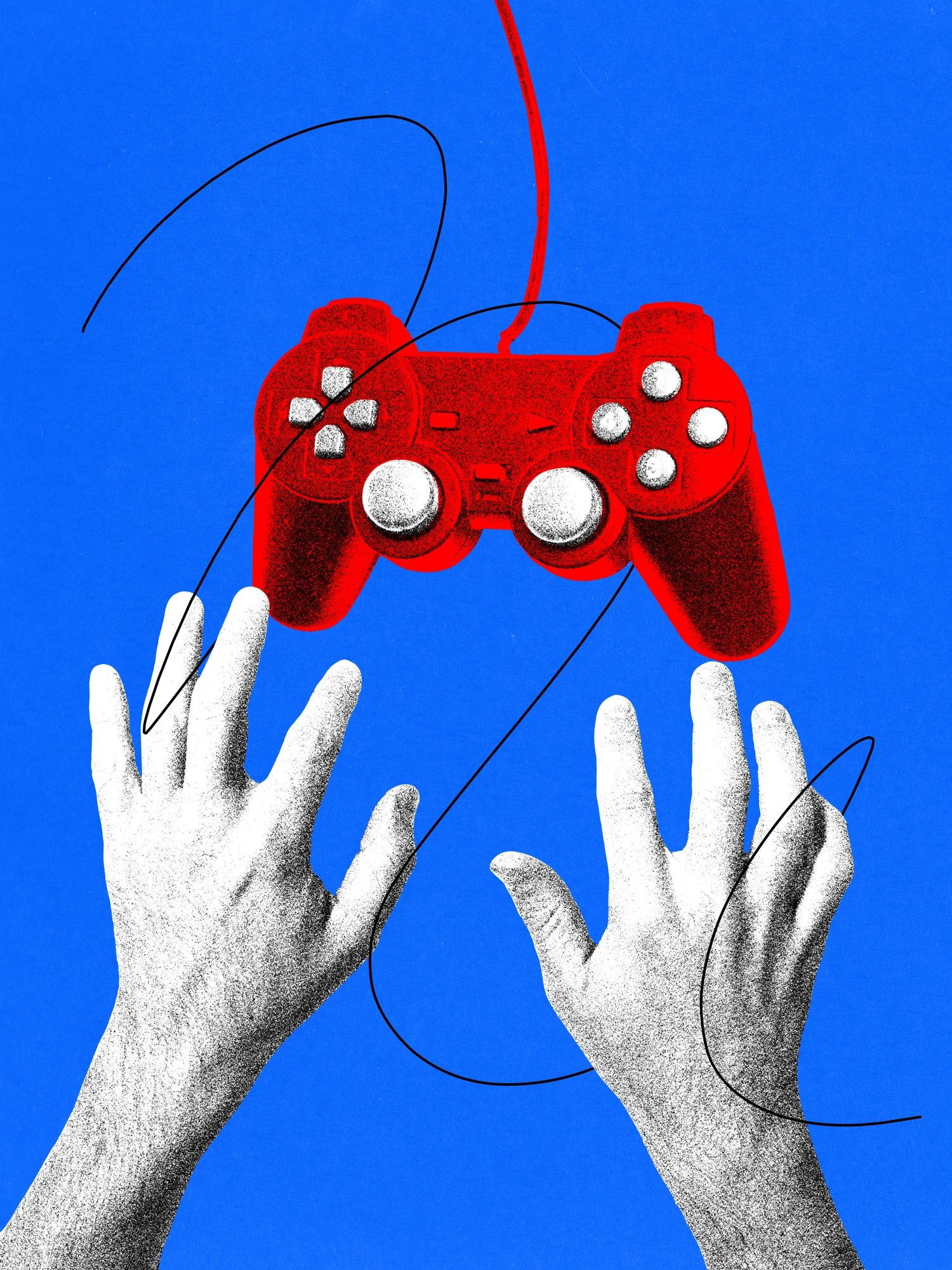 video game collage
